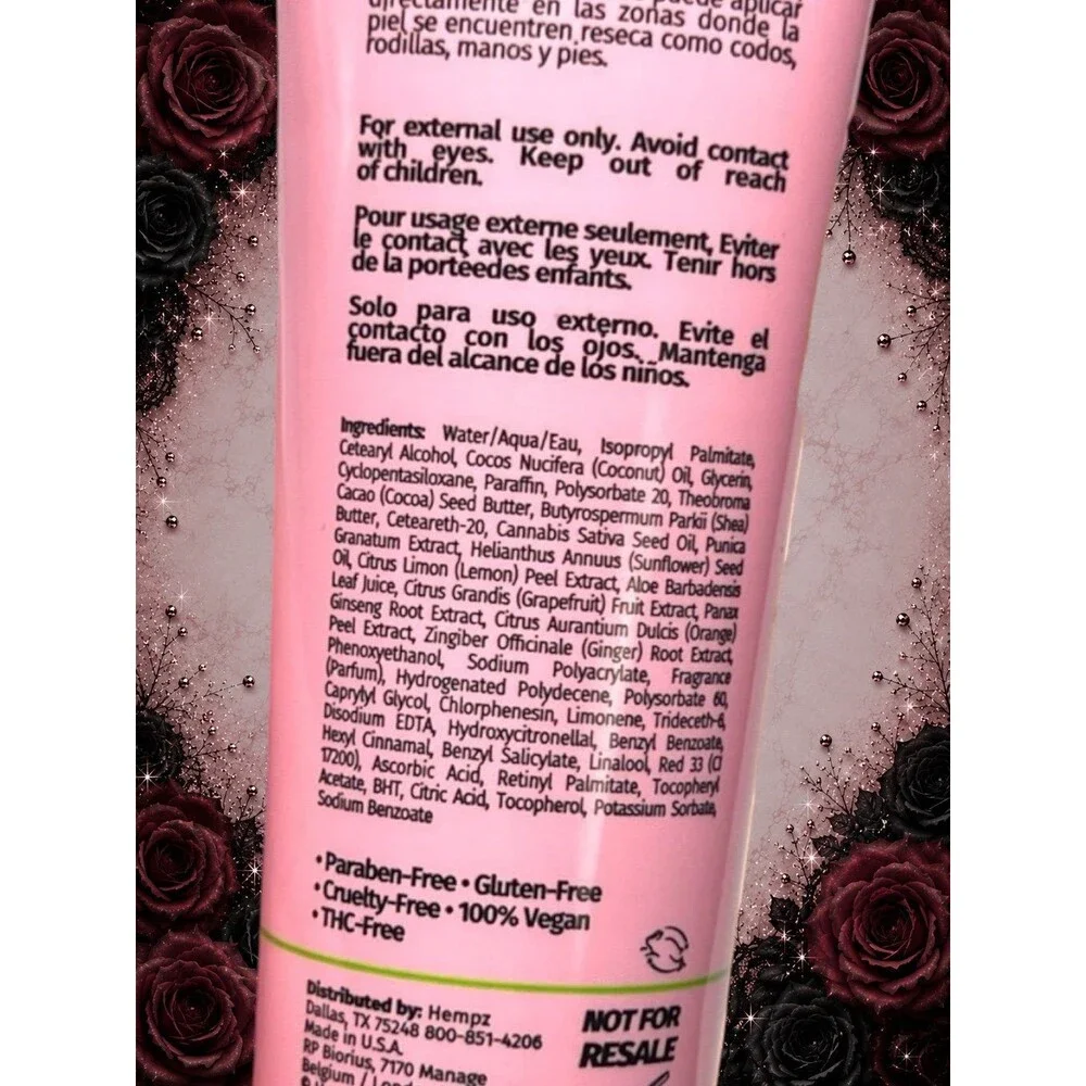 New Hempz Pomegranate Herbal Body Butter 1.8 oz / 53 mL
